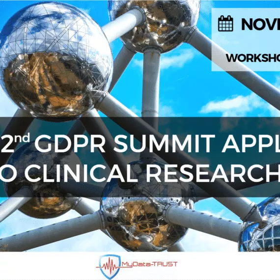2nd GDPR SUMMIT clinical MyData-TRUST