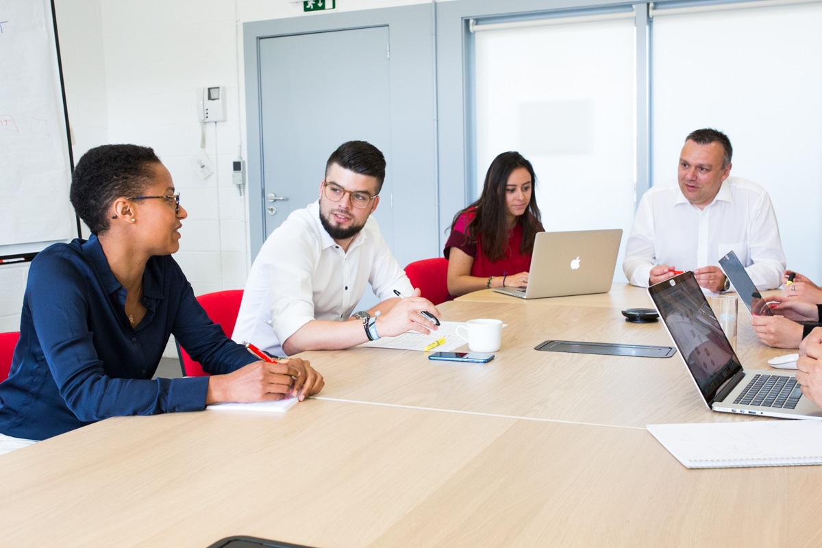 Full team on a meeting