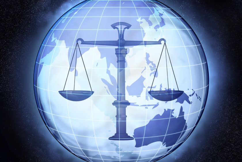 fair trade in Asia earth globe at cosmic view concept|data protection agenda|table with data protection information|table for the us|table for china